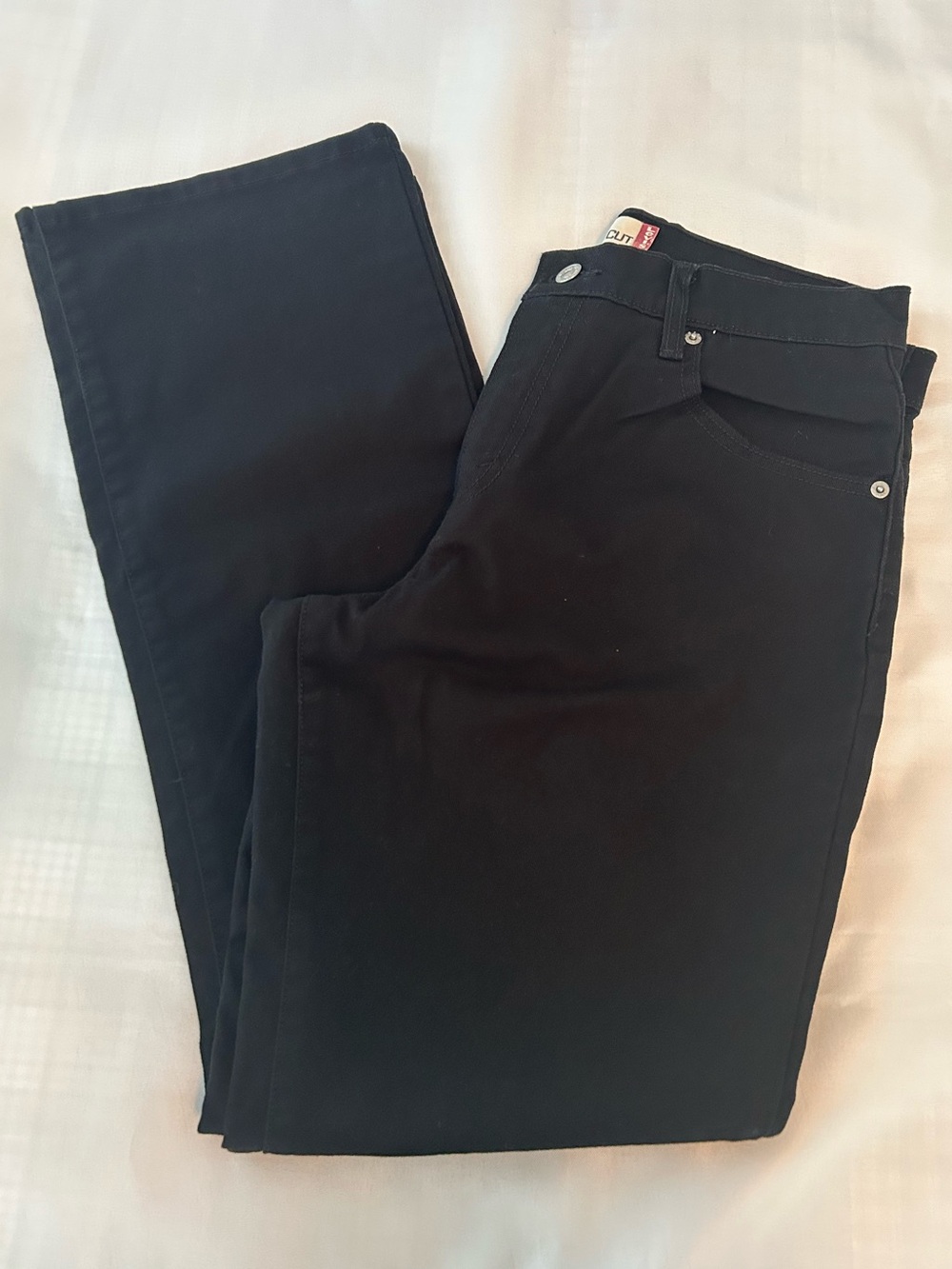 Women’s Levi’s 550 Relaxed Boot Cut Black Jeans-12M Like New